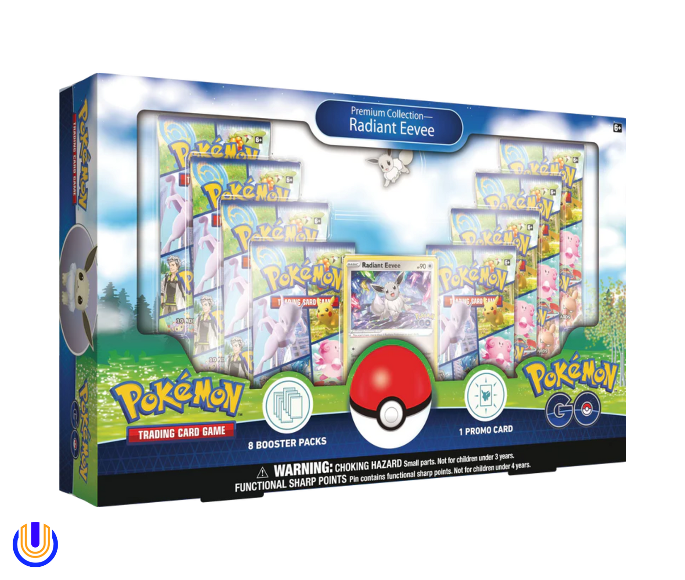 Pokémon TCG: Pokemon Go Premium Collection Radiant Eevee Box