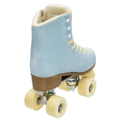 Impala Sky Blue Yellow Roller Skates